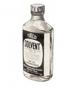 Trico 6 oz solvent glass bottle