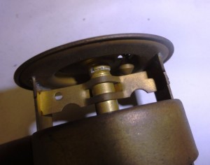 Detail bellows thermostat