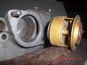 Thermostat and by-pass