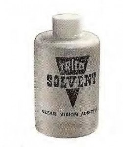 Trico 6 oz solvent plastic bottle