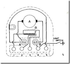 Lucas DR1 drawing electrical scheme