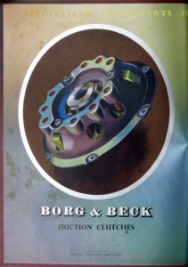 Borg & Beck old advertisement 1954