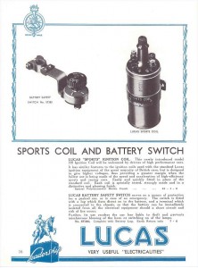 Lucas catalogue 1937 HS 12