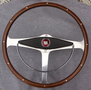 Derrington wheel Jaguar Mk 2 with horn ring